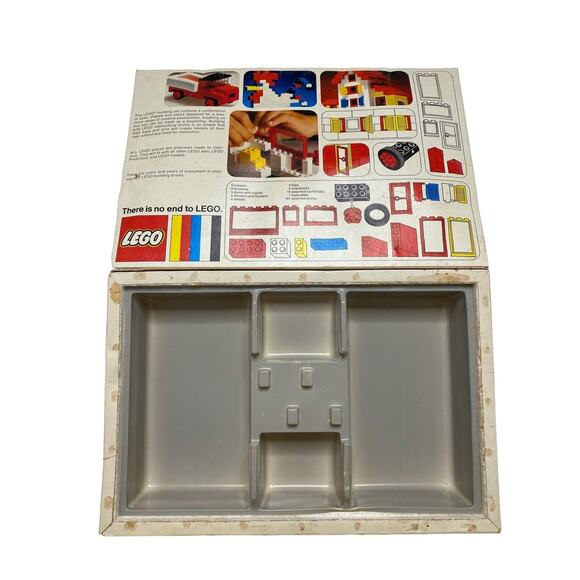 Vintage LEGO Box March 1974 *BOX ONLY No Bricks* Movie TV Prop Compartment - Picture 2 of 12